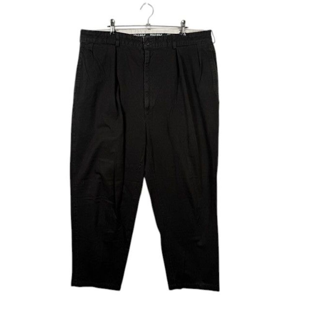Polo Ralph Lauren Polo Golf Trousers (Vintage Pleated) Black 38x31